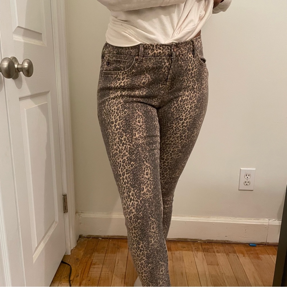 Leopard print Dear John Jeans size 29